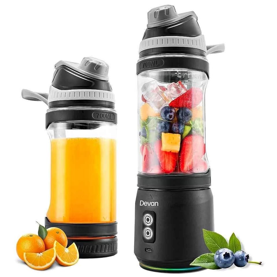 Portable Blender, Anti-Jamming 300 Watt