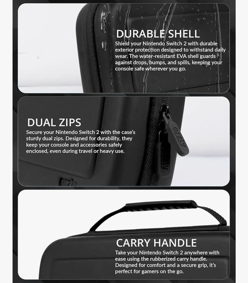 Orzly Carry Case for Nintendo Switch 2 (2025) - photo 3
