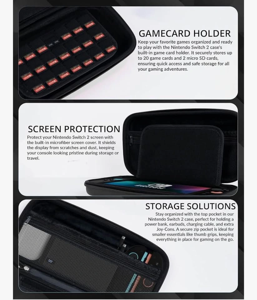 Orzly Carry Case for Nintendo Switch 2 (2025) - photo 4
