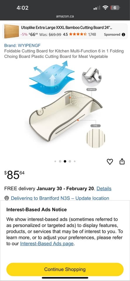 Multi-functional folding cutting board - photo 3