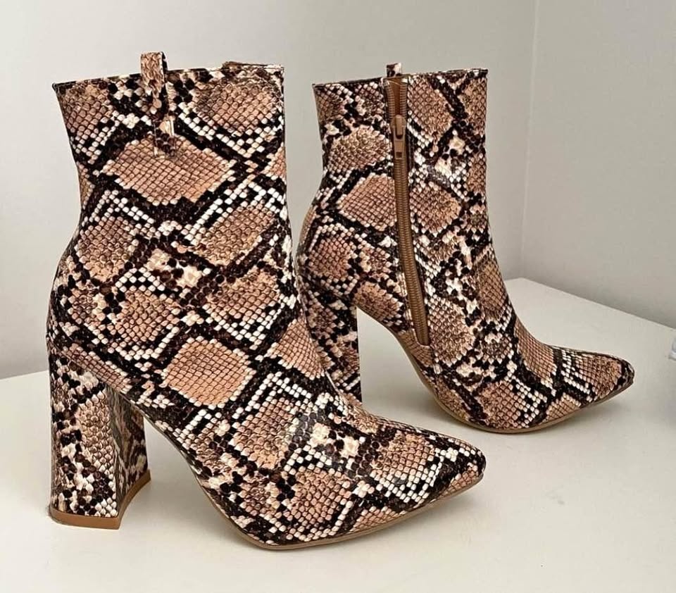 Nude Heel Boots