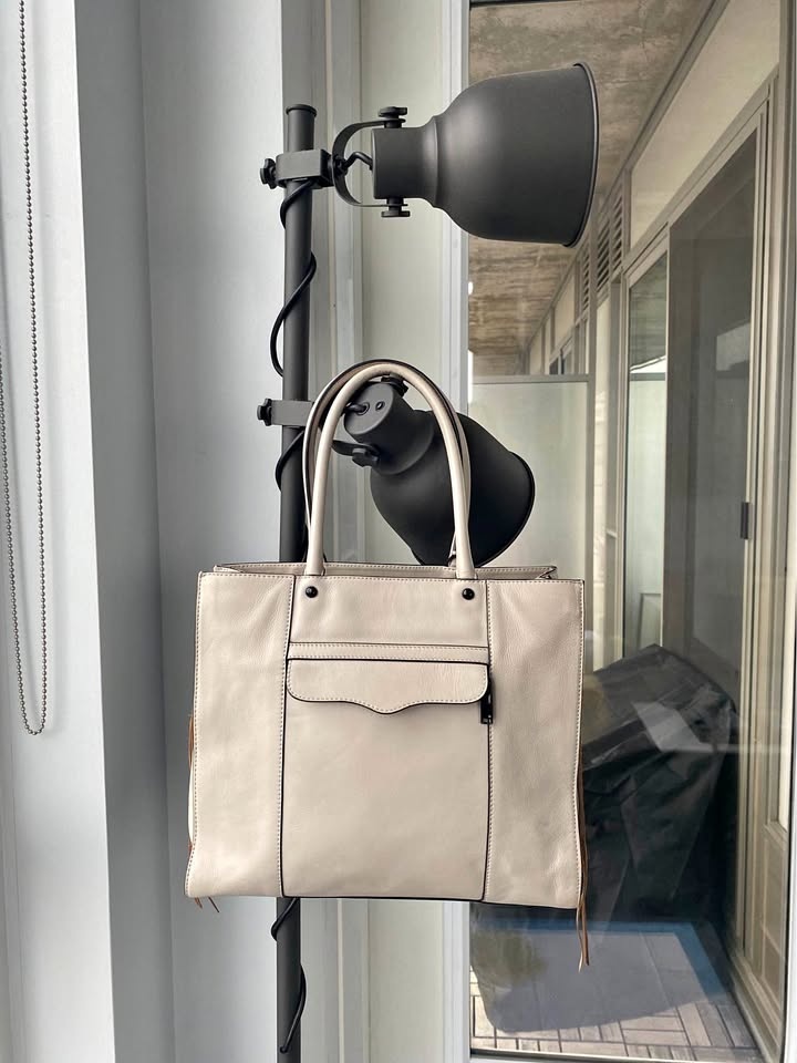 Rebecca Minkoff White Leather Shoulder Bag