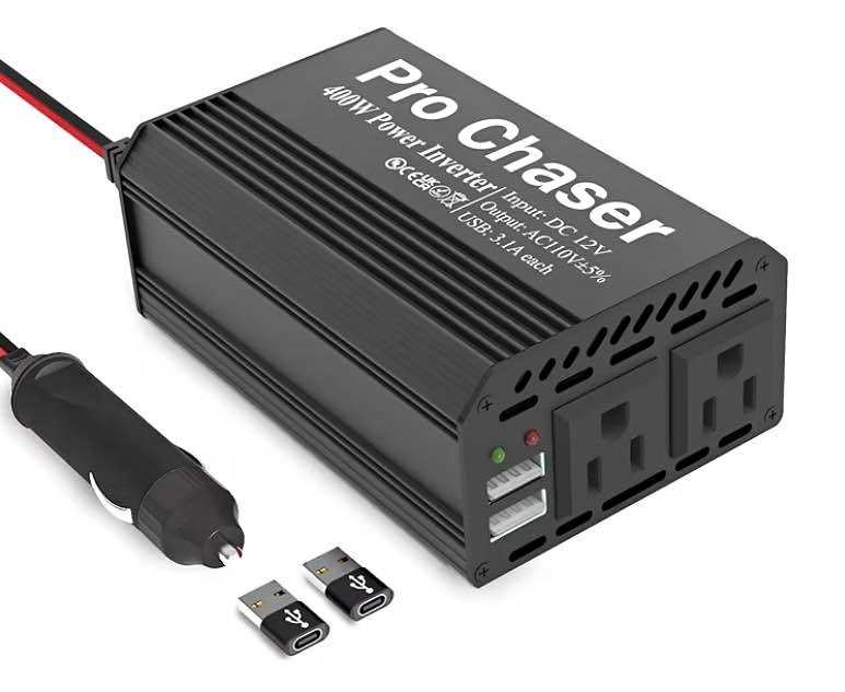 Pro Chaser 400W Car Power Inverter