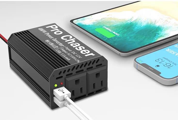 Pro Chaser 400W Car Power Inverter - photo 3