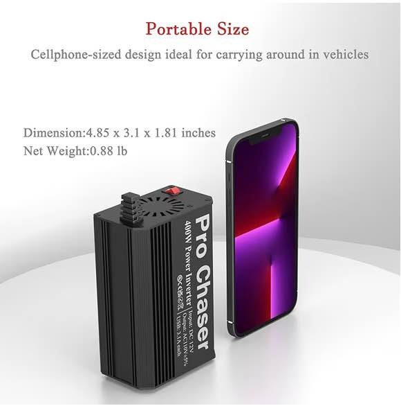 Pro Chaser 400W Car Power Inverter - photo 4