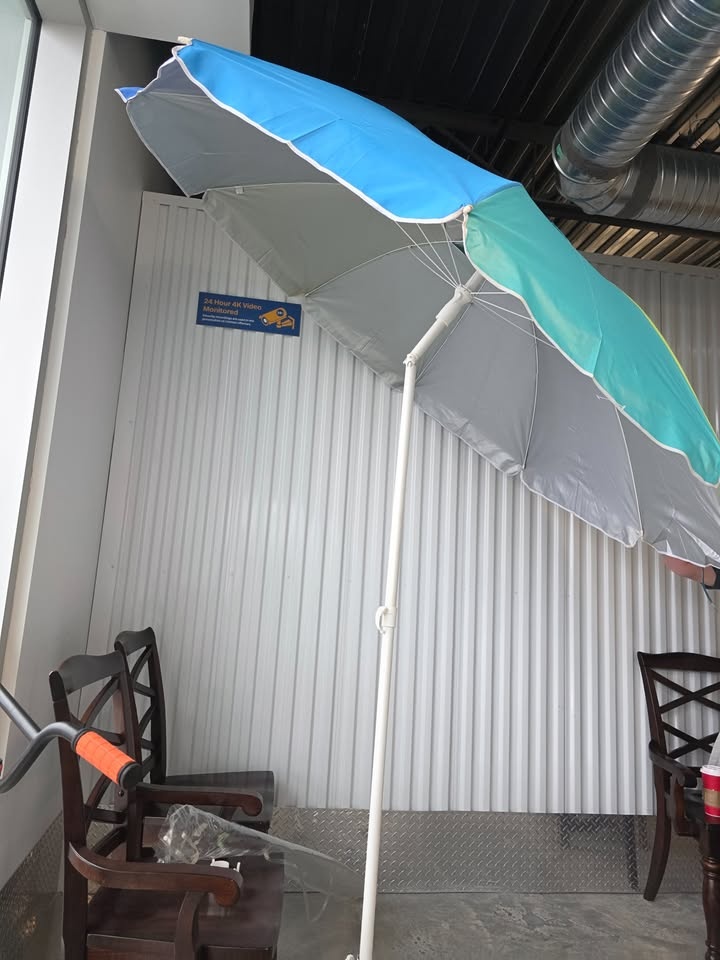 Large Beach Umbrella – Over 6 ft Tall with Versatile Stand! - photo 2