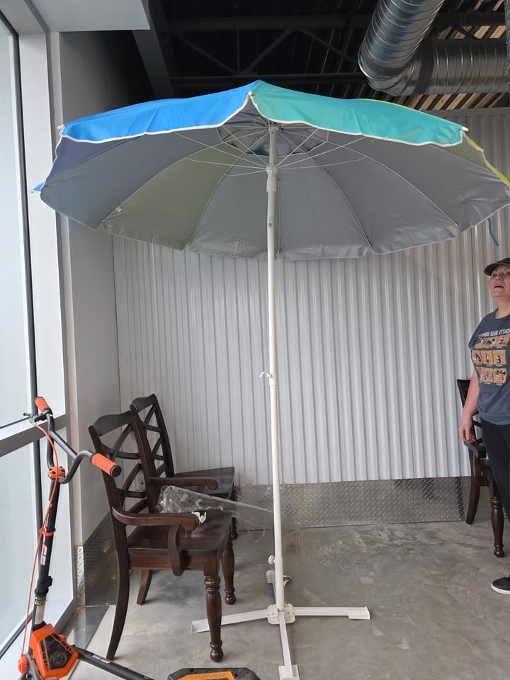 Large Beach Umbrella – Over 6 ft Tall with Versatile Stand! - photo 5