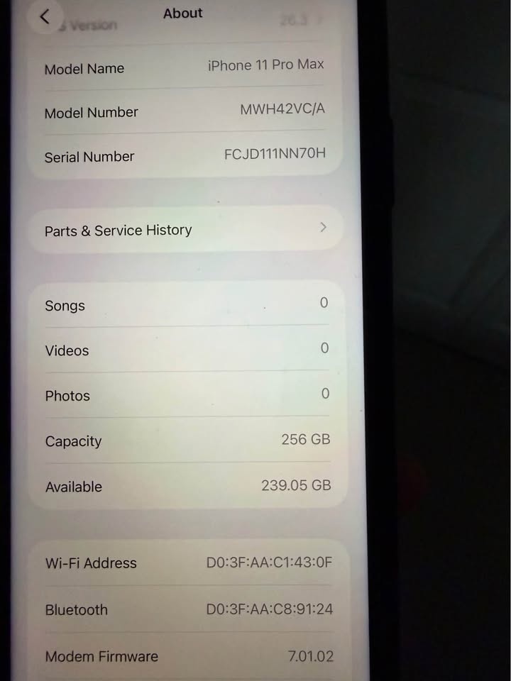 iPhone 11 Pro Max 256GB - photo 3