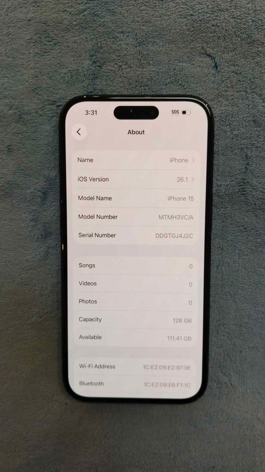 iPhone 15 128 GB 86% - photo 4