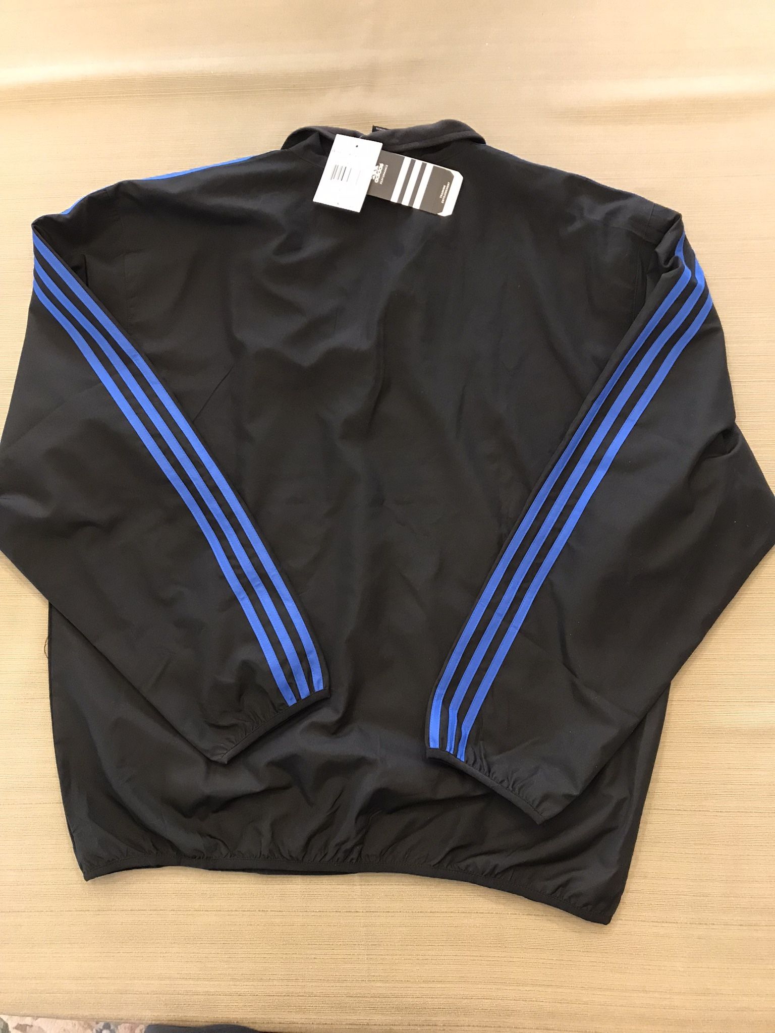 ADIDAS WOVEM 1/4 ZIP JACKET