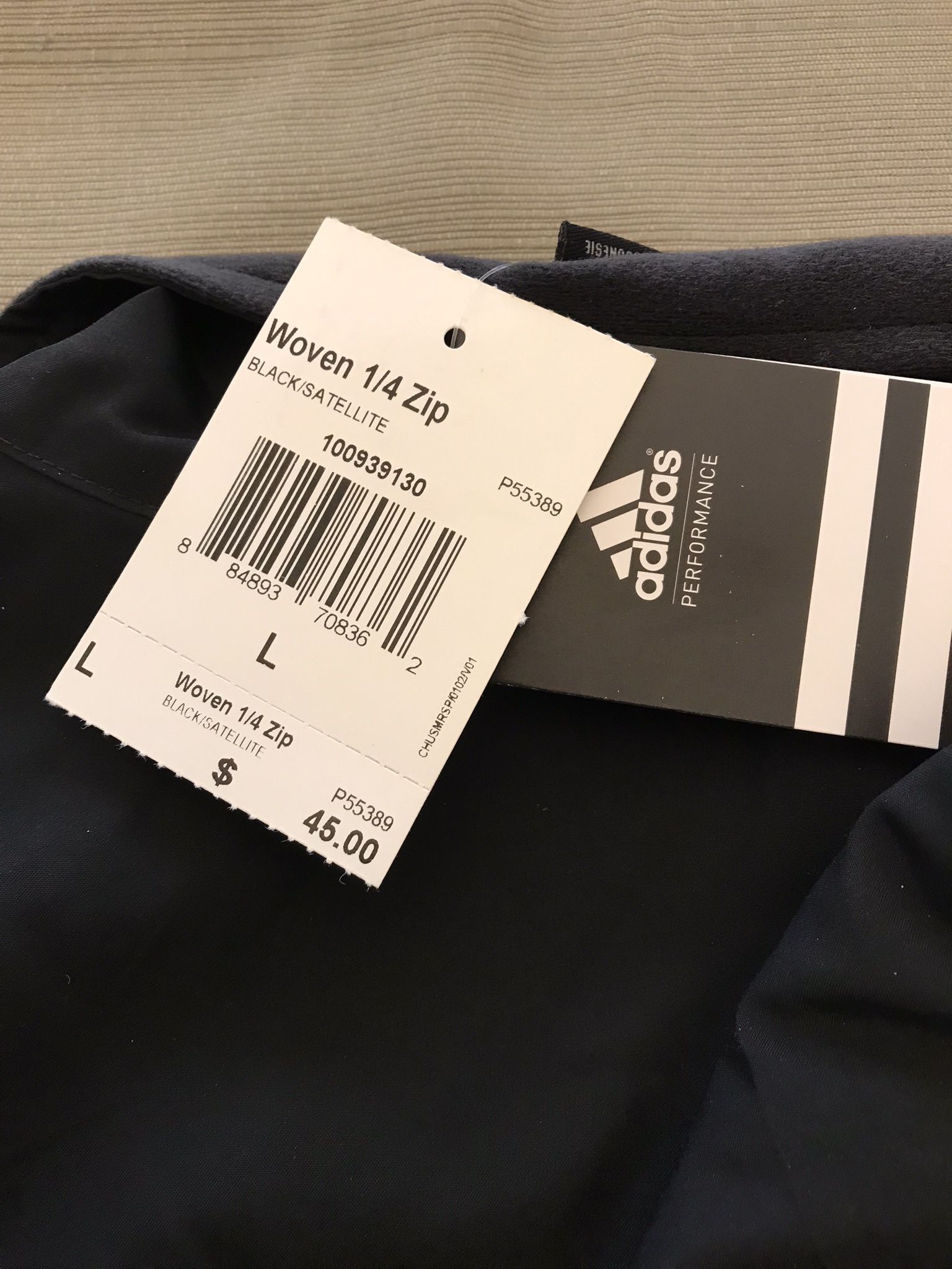 ADIDAS WOVEM 1/4 ZIP JACKET - photo 3