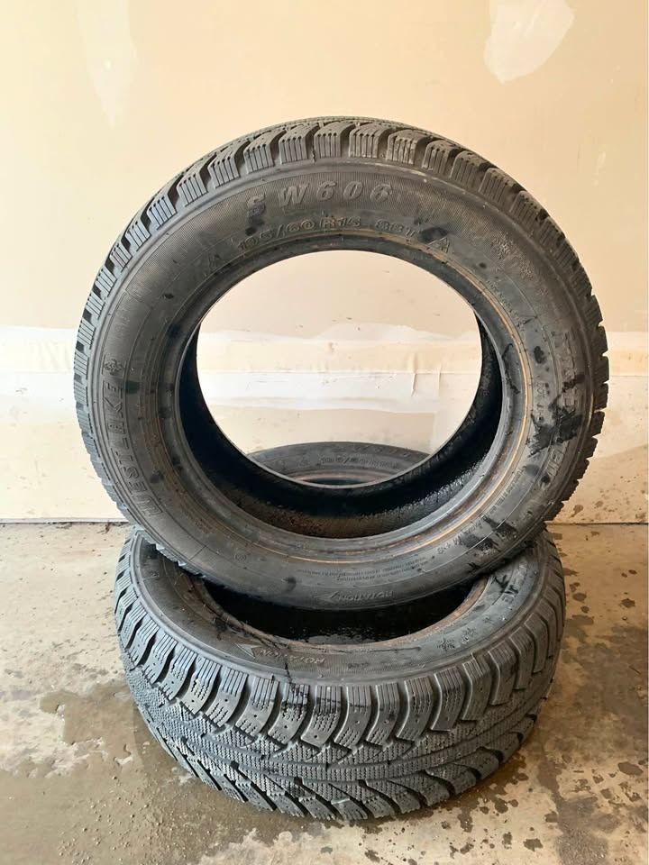 2 Winter Tires 195/60R15 Brand New! Read!