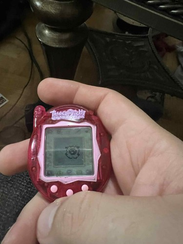 Tamagotchi Connection V3 2004 Transparent Pink Shell