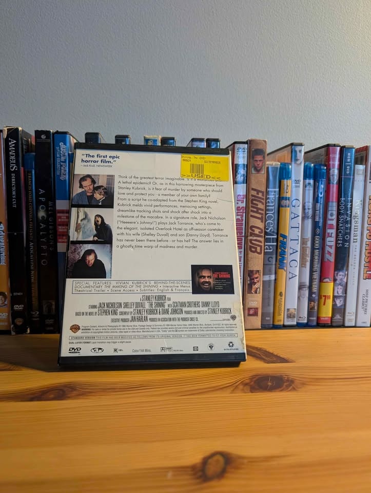 The Shining DVD Stanley Kubrick Collection Snap Case - photo 2