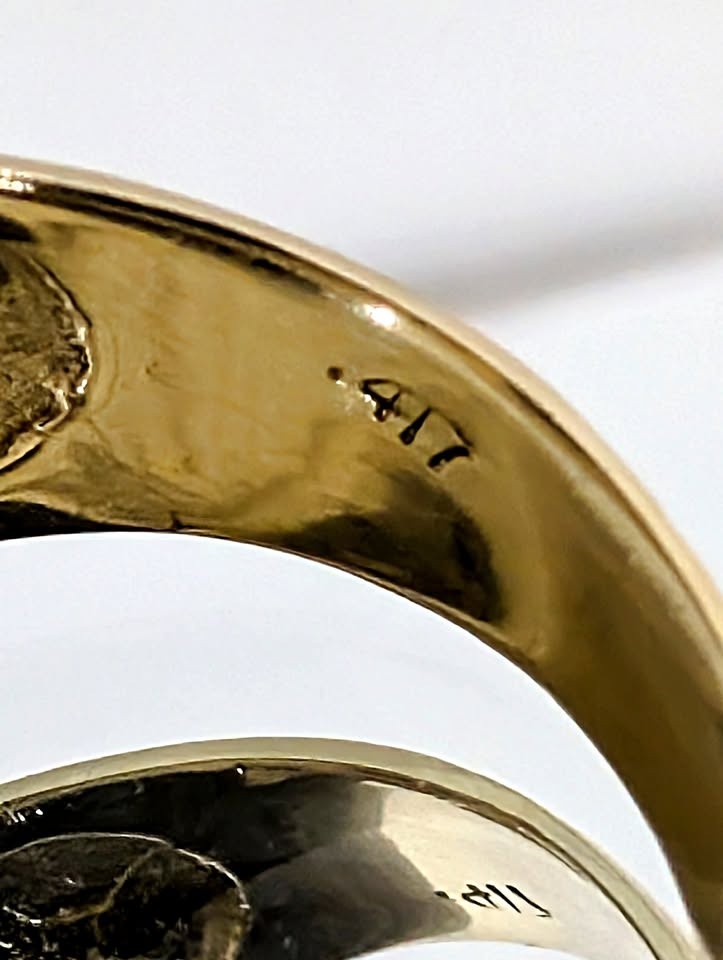 10K Men's Horseshoe Ring - photo 4