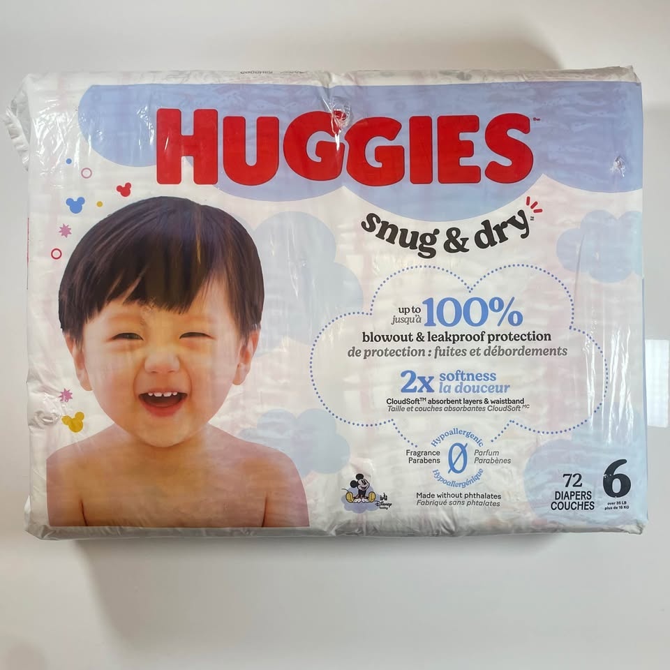 Huggies Diapers Size 6 - 72 Pack - photo 2