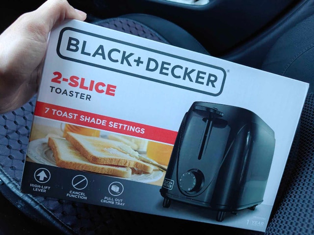 Black+Decker 2 Slice Toaster