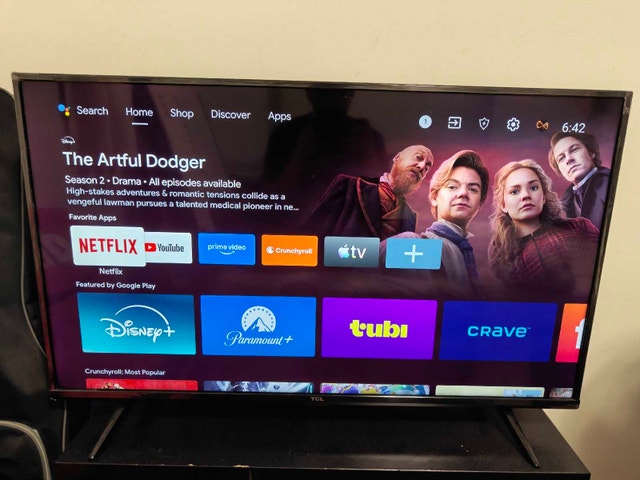 TCL 43" 4K Android Smart LED TV