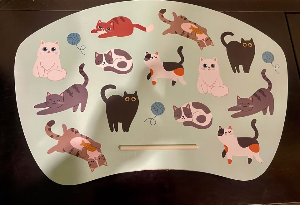 New Laptop Tray with Cat Lap Mat - photo 5