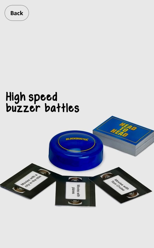 The Blockbuster Game: Movie Party & Trivia Game (NIB) - photo 3
