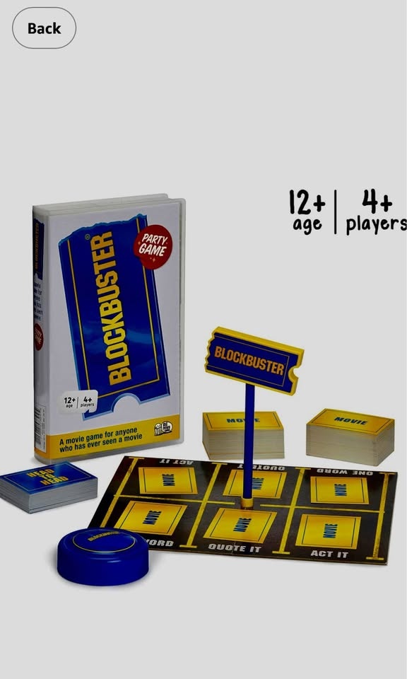 The Blockbuster Game: Movie Party & Trivia Game (NIB) - photo 4