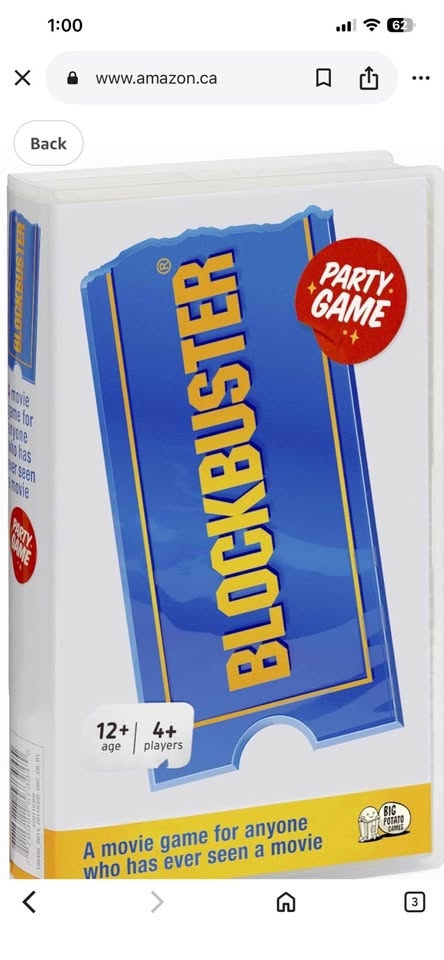 The Blockbuster Game: Movie Party & Trivia Game (NIB) - photo 5