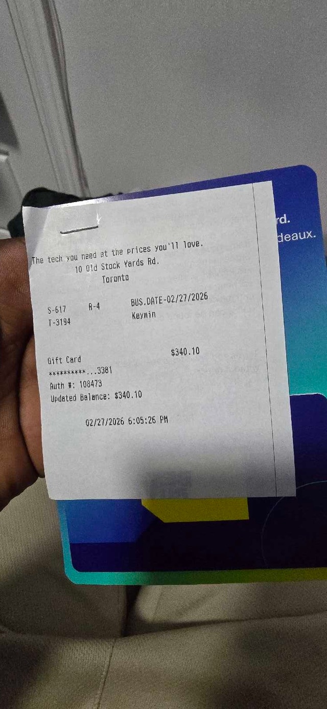 Best Buy Gift Card $340.10 CAD - photo 5