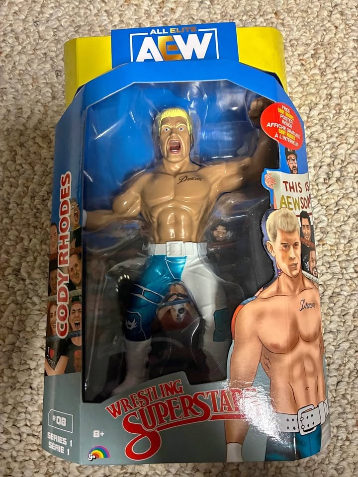 Cody Rhodes LJN AEW Figure