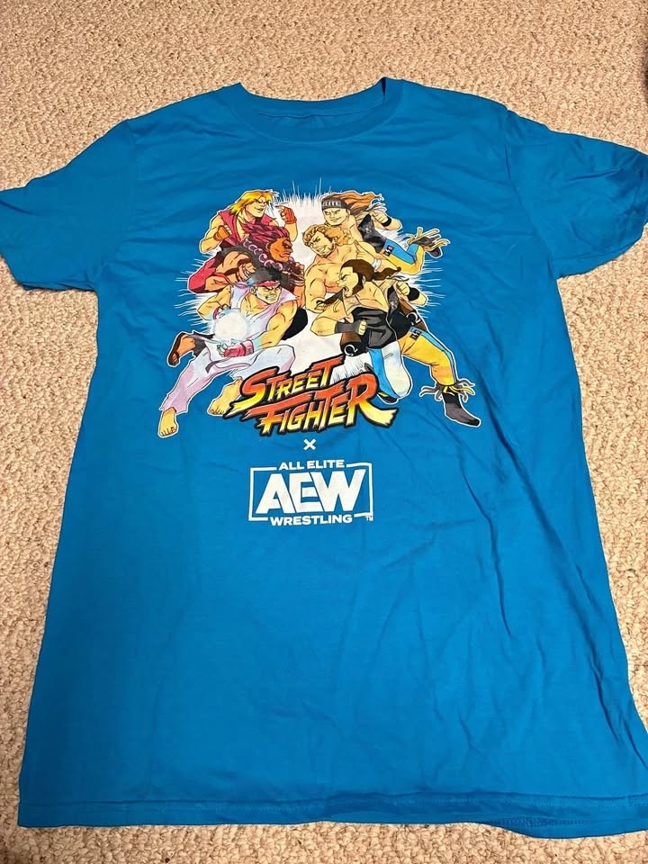 The Elite Street Fighter AEW Shirt (Medium)