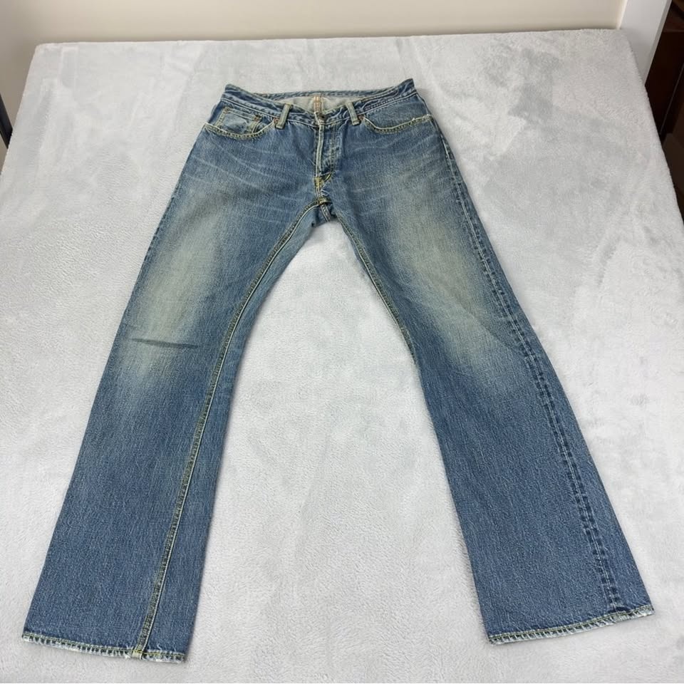 Kato Men's Size 31 Red Selvedge Denim Jeans - photo 2
