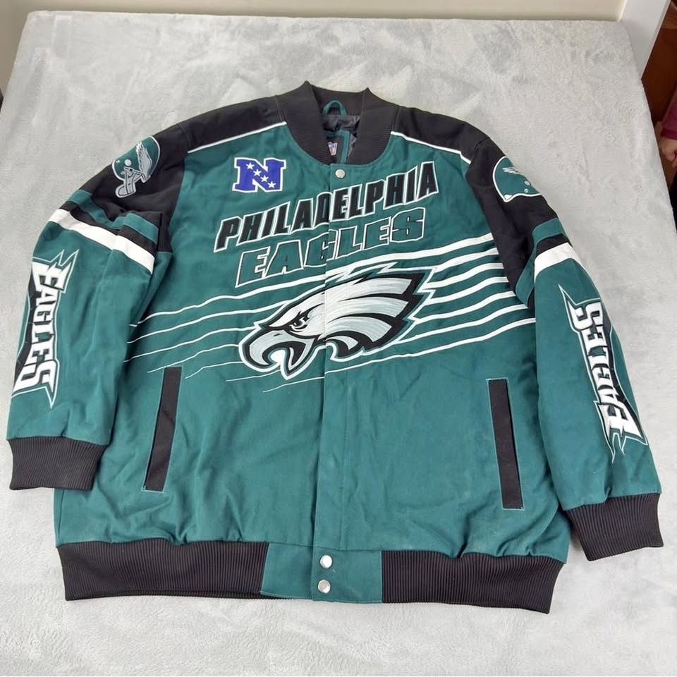 Philadelphia Eagles Men's 4XL Varsity Jacket