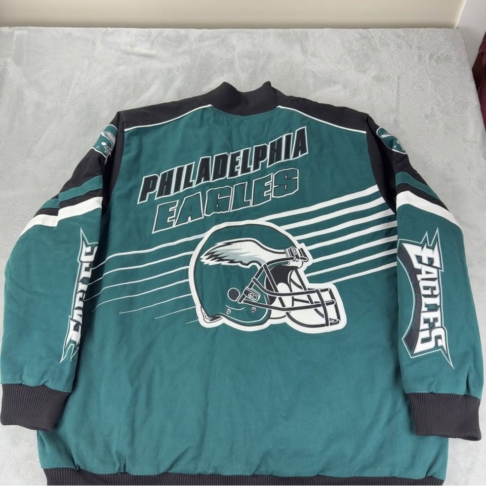 Philadelphia Eagles Men's 4XL Varsity Jacket - photo 5
