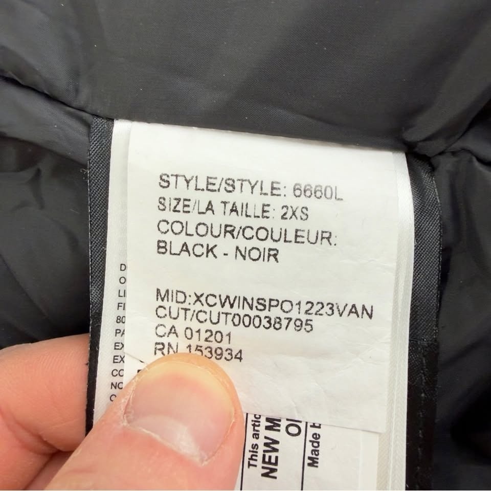 Canada Goose Women's Trillium Parka 2XS Heritage Black 6660L - photo 3