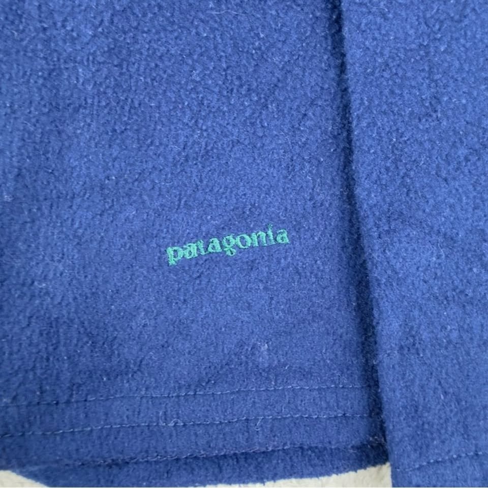 Vintage Patagonia Women's Size L Capilene Blue Fleece 1/4 Zip - photo 4