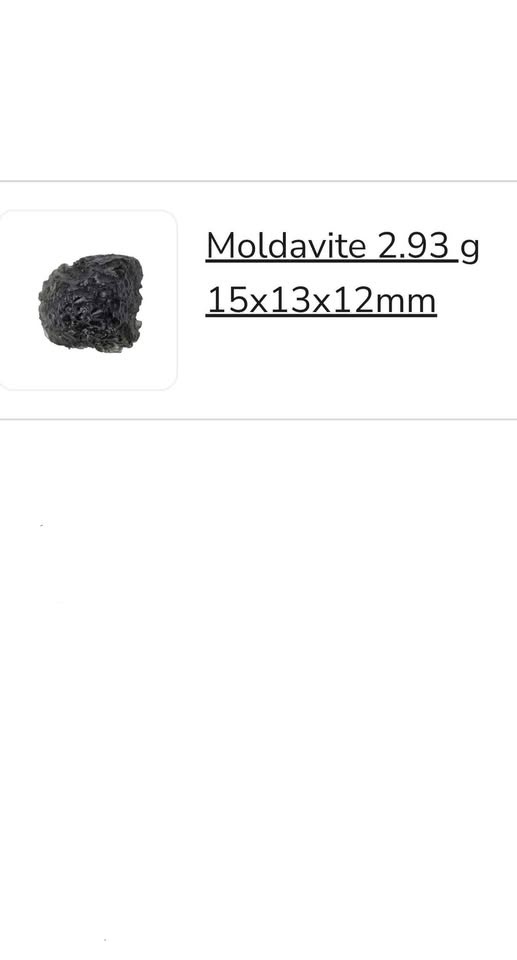 Moldavite Crystal for Manifestation and Inner Healing - photo 2
