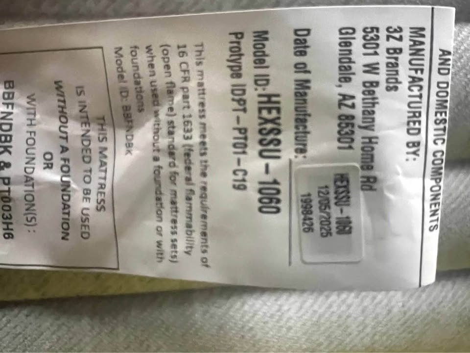 Helix Sunset King Mattress - Like New - photo 5