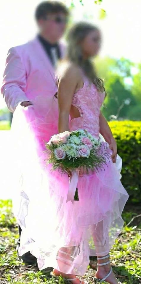 Cecilia Couture Prom Dress - Size 2 (Light Pink) - photo 4