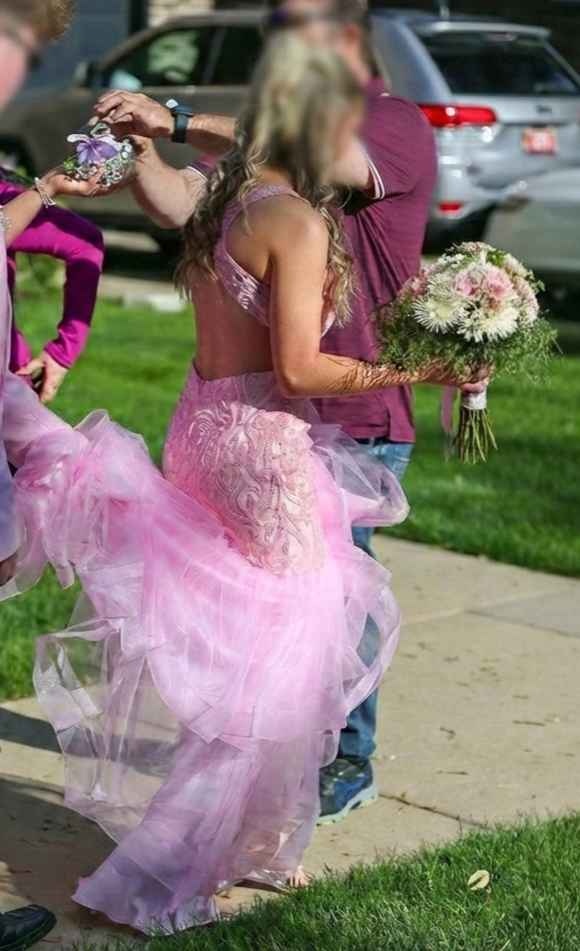 Cecilia Couture Prom Dress - Size 2 (Light Pink) - photo 5