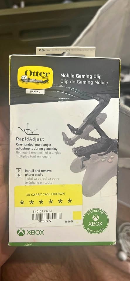 Mobile Gaming Clip for Xbox Controller