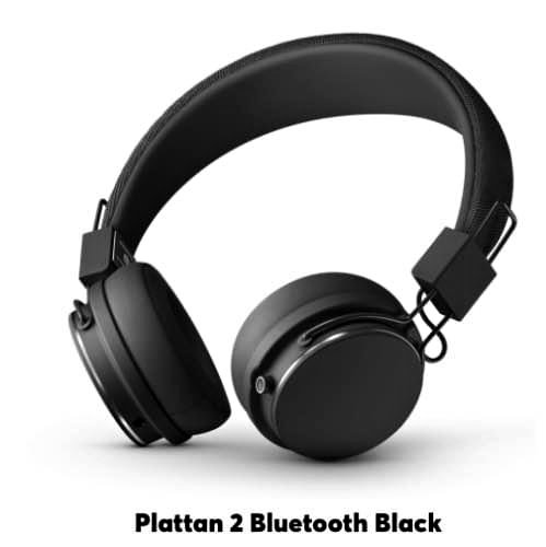 URBANEARS Plattan II Bluetooth On-Ear Headphone (Black)