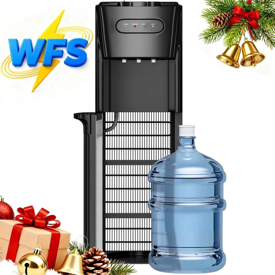 Patiosunny Bottom-Loading Water Dispenser (Hot, Room, Cold)