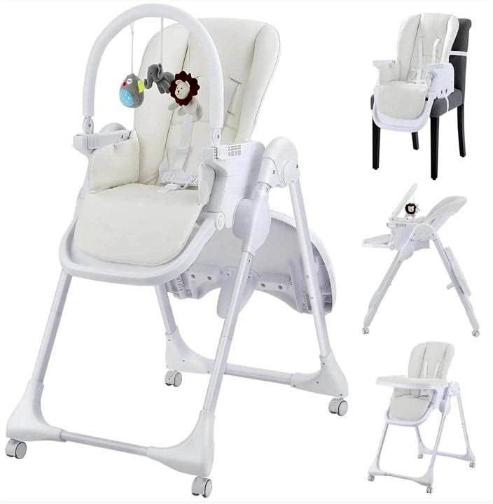 Ezebaby High Chair - 7 Levels Height Adjustable