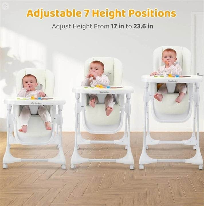 Ezebaby High Chair - 7 Levels Height Adjustable - photo 2