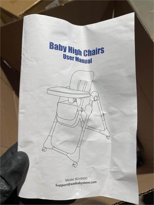 Ezebaby High Chair - 7 Levels Height Adjustable - photo 5