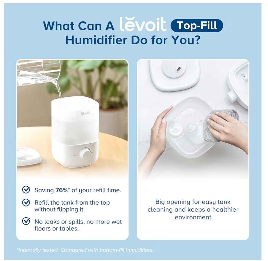 LEVOIT Humidifiers for Bedroom - photo 2
