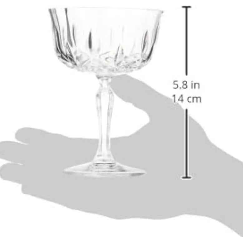 RCR Cristalleria Italiana Opera Champagne Coupe Glass Set of 5 - photo 3