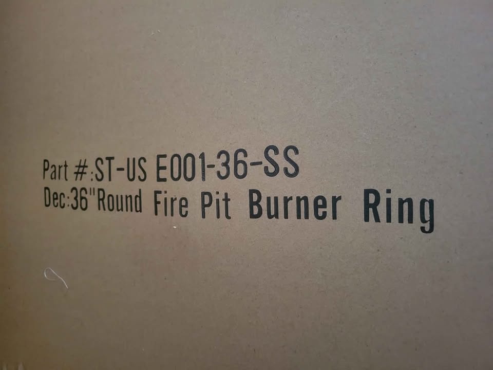 36" Round Fire Pit Burner Ring - photo 4