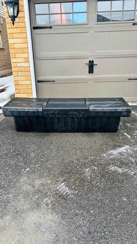 Slide in Poly Tool Box for Pickup Truck Bed
