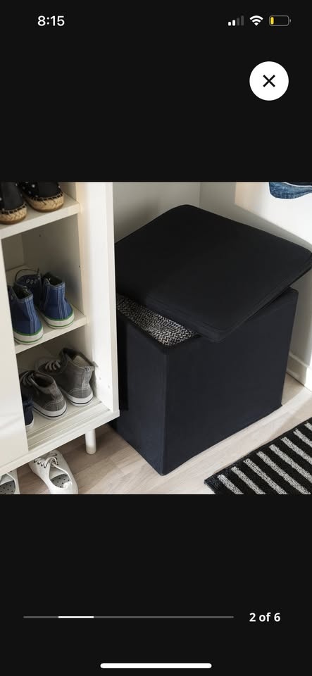 IKEA Bosnas Ottoman with Storage - photo 2