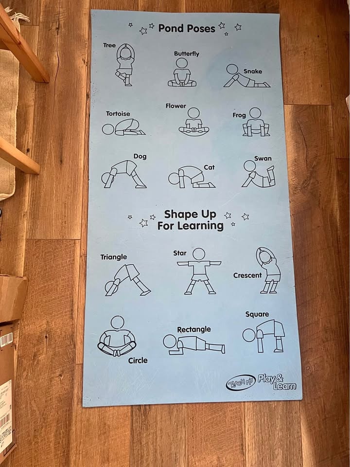 Play&Learn Kids Activity/Yoga Mat